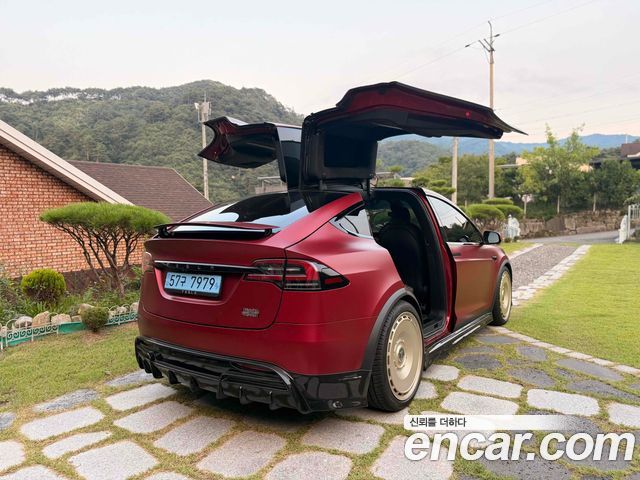 Tesla Model X из Кореи Encar
