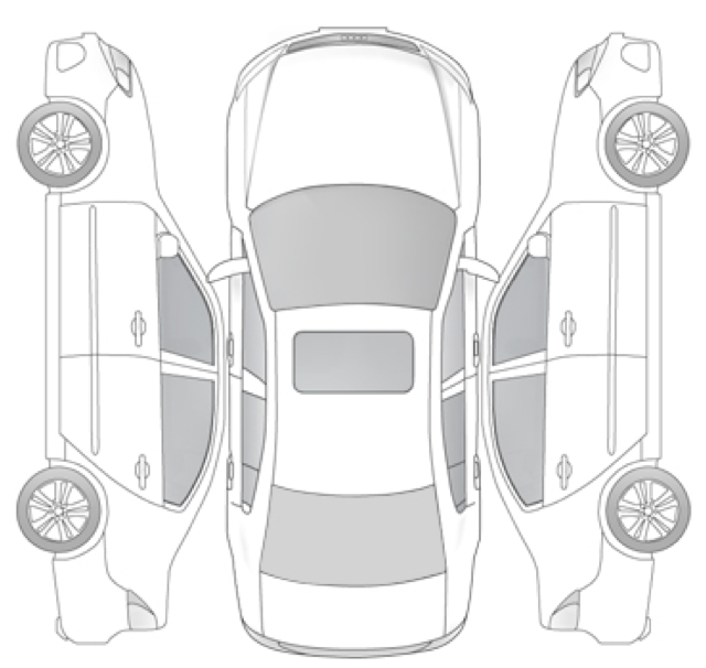 Автомобиль (вид спереди)